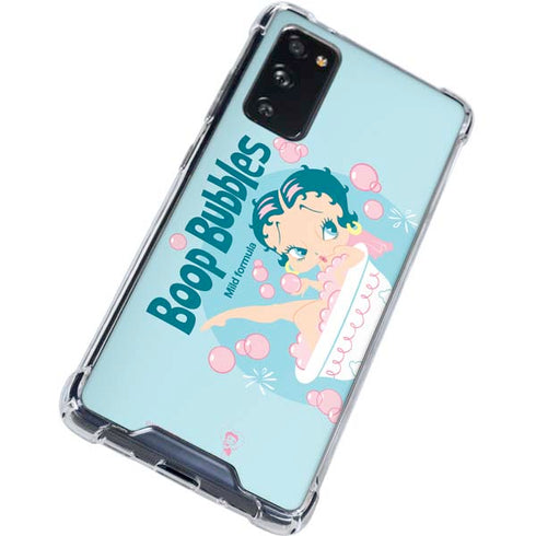 Betty Boop Bubbles Galaxy S20 FE Clear Case