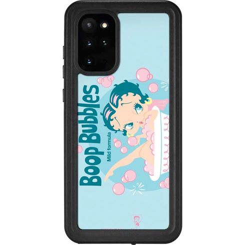 Betty Boop Bubbles Galaxy S20 Plus Waterproof Case