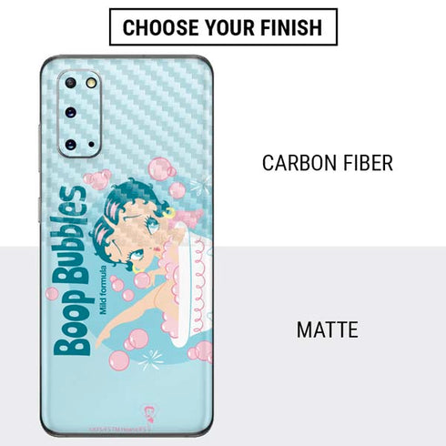 Betty Boop Bubbles Galaxy S20 Skin