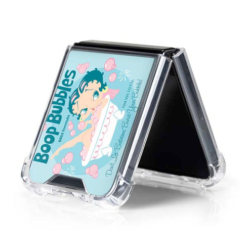 Betty Boop Bubbles Galaxy Z Flip5 5G Clear Case