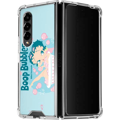 Betty Boop Bubbles Galaxy Z Fold4 5G Clear Case