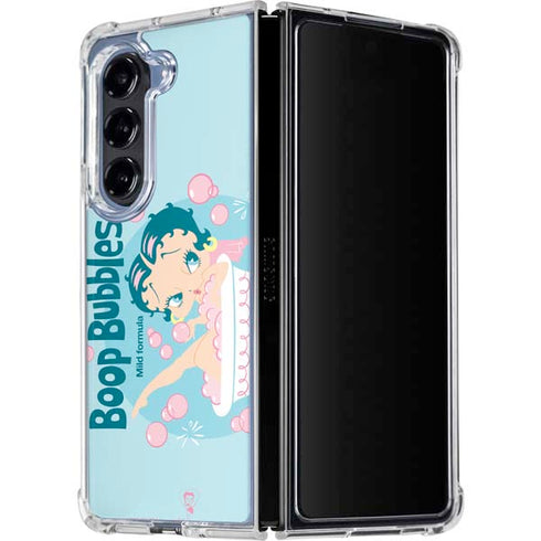 Betty Boop Bubbles Galaxy Z Fold5 5G Clear Case