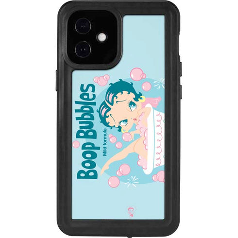 Betty Boop Bubbles iPhone 12 Mini Waterproof Case