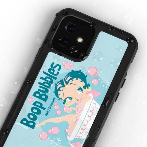 Betty Boop Bubbles iPhone 12 Mini Waterproof Case