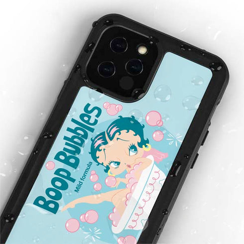 Betty Boop Bubbles iPhone 12 Pro Waterproof Case