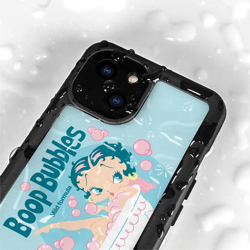Betty Boop Bubbles iPhone 13 Mini Waterproof Case