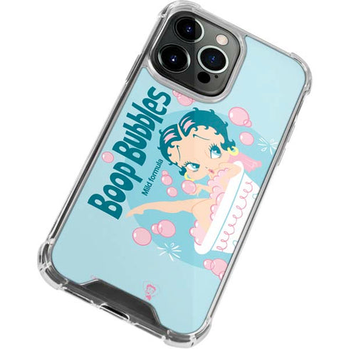Betty Boop Bubbles iPhone 13 Pro Max Clear Case