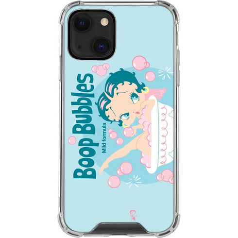 Betty Boop Bubbles iPhone 14 Plus Clear Case