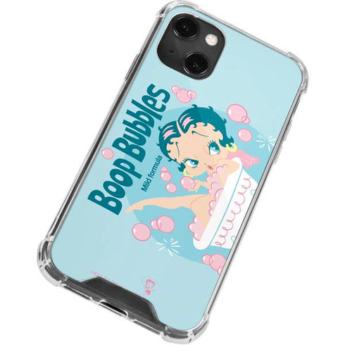 Betty Boop Bubbles iPhone 14 Plus Clear Case