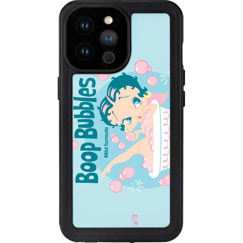 Betty Boop Bubbles iPhone 14 Pro Max Waterproof Case