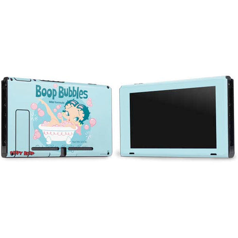 Betty Boop Bubbles Nintendo Switch Bundle Skin