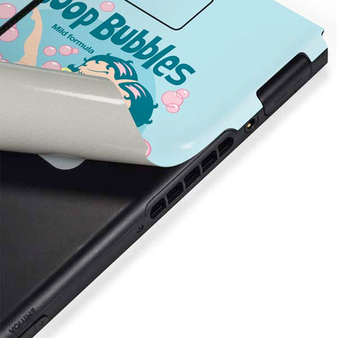 Betty Boop Bubbles Nintendo Switch Bundle Skin