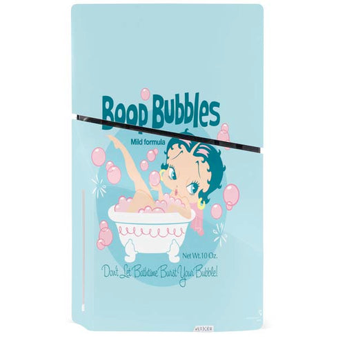 Betty Boop Bubbles PS5 Slim Disk Bundle Skin
