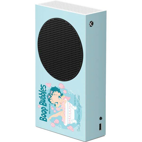 Betty Boop Bubbles Xbox Series S Console Skin