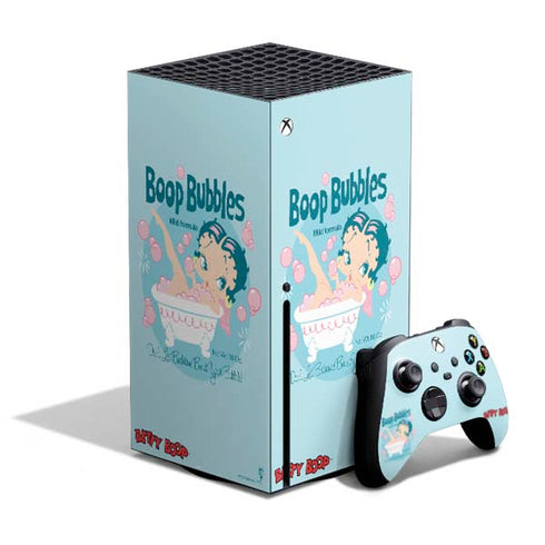 Betty Boop Bubbles Xbox Series X Bundle Skin
