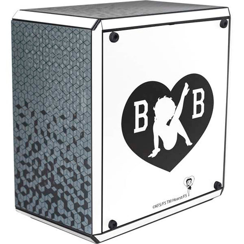 Betty Boop BW Cooler Master MasterBox Q300L Mini Tower Skin