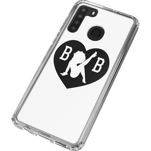 Betty Boop BW Galaxy A21 Clear Case