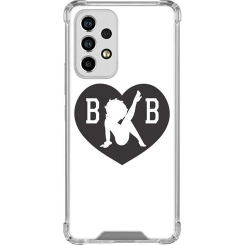 Betty Boop BW Galaxy A53 5G Clear Case