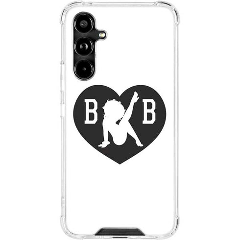 Betty Boop BW Galaxy A54 5G Clear Case