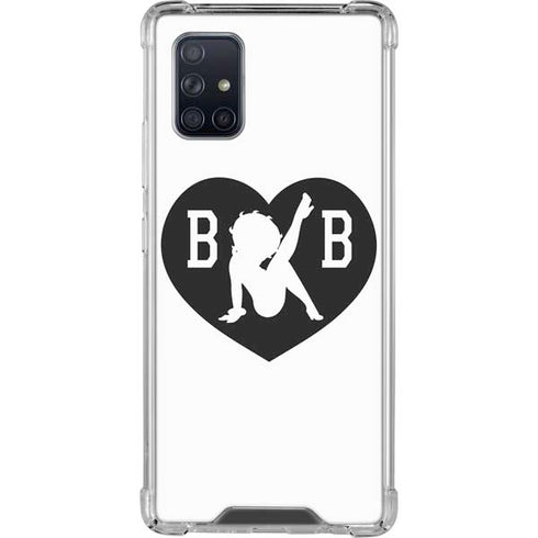 Betty Boop BW Galaxy A71 5G Clear Case