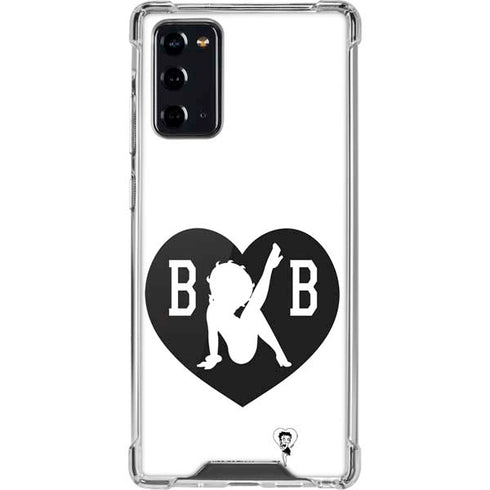 Betty Boop BW Galaxy Note20 5G Clear Case