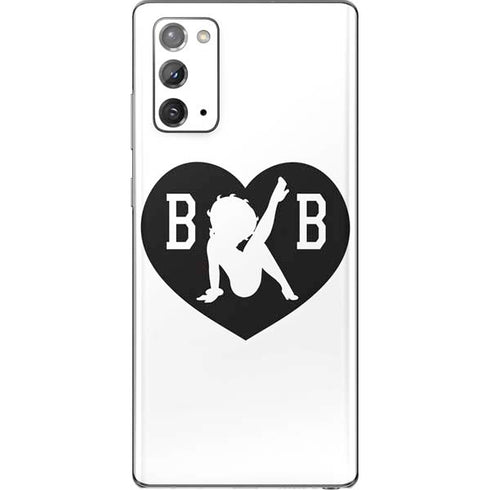 Betty Boop BW Galaxy Note20 5G Skin