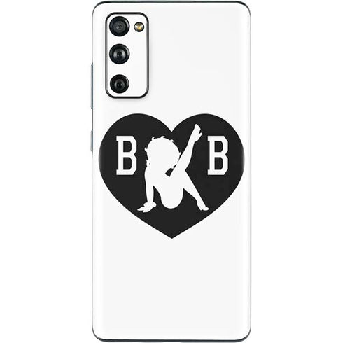 Betty Boop BW Galaxy S20 Fan Edition Skin