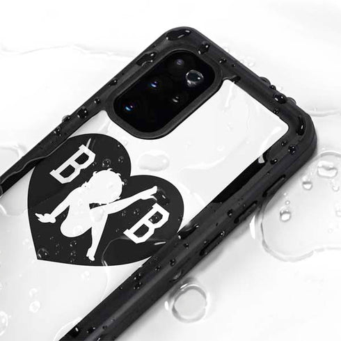 Betty Boop BW Galaxy S20 Plus Waterproof Case