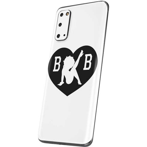 Betty Boop BW Galaxy S20 Skin