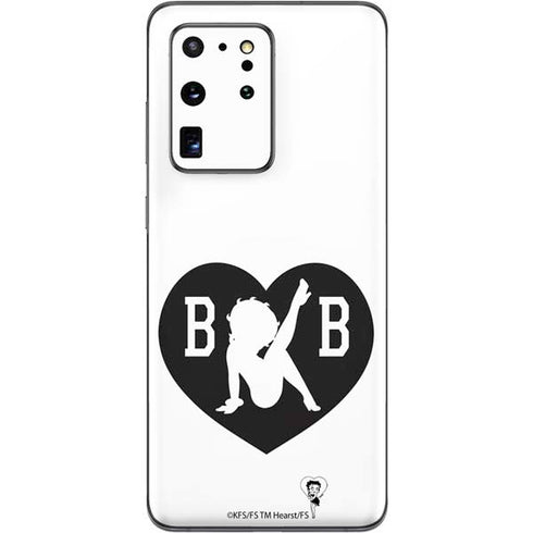 Betty Boop BW Galaxy S20 Ultra 5G Skin