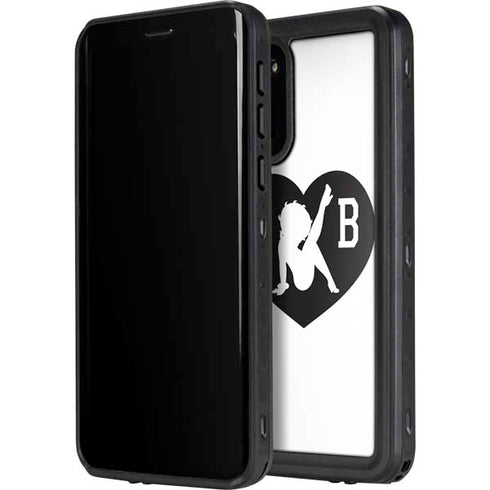 Betty Boop BW Galaxy S20 Waterproof Case