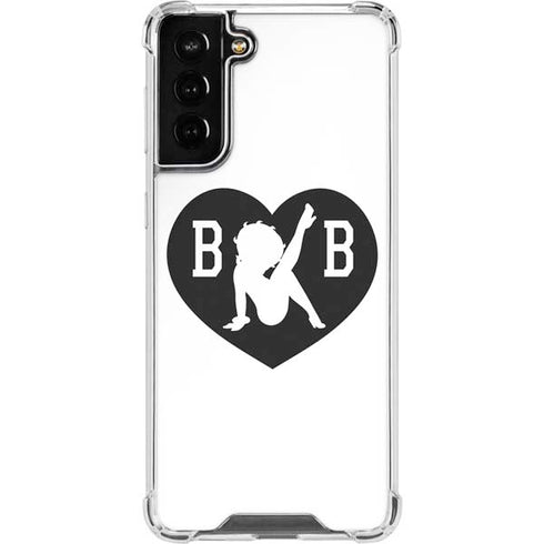 Betty Boop BW Galaxy S21 FE Clear Case