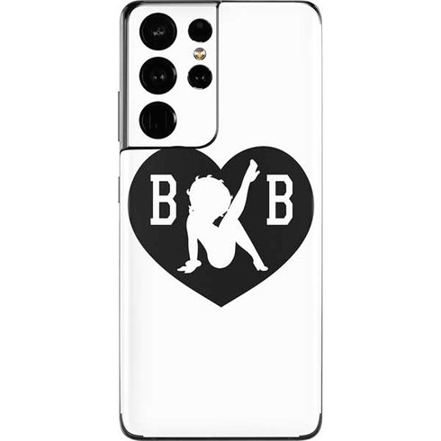 Betty Boop BW Galaxy S21 Ultra 5G Skin