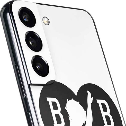Betty Boop BW Galaxy S22 Plus Skin