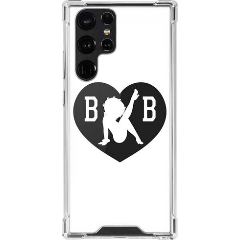 Betty Boop BW Galaxy S22 Ultra Clear Case