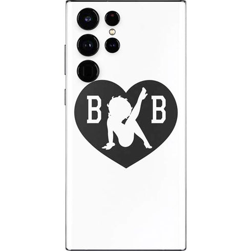 Betty Boop BW Galaxy S22 Ultra Skin