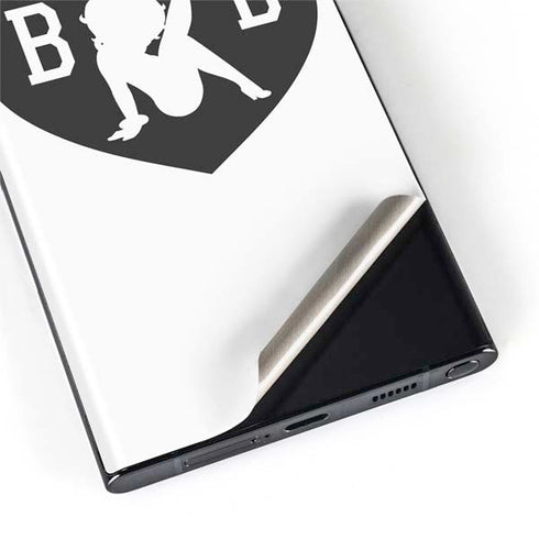 Betty Boop BW Galaxy S22 Ultra Skin