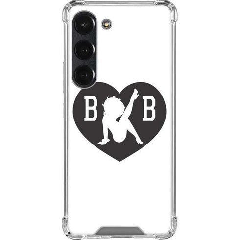 Betty Boop BW Galaxy S23 Clear Case