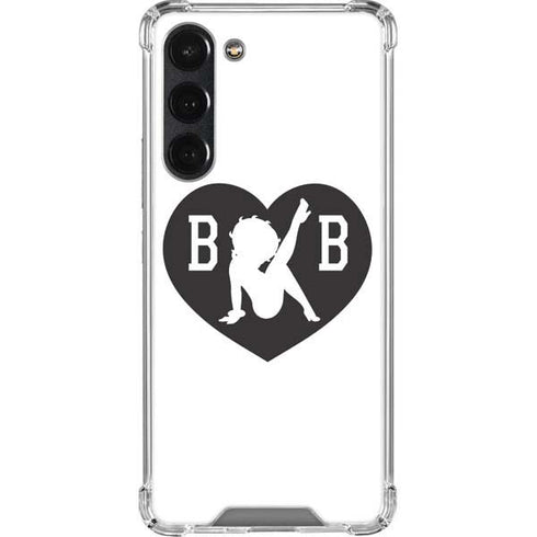Betty Boop BW Galaxy S23 Plus Clear Case