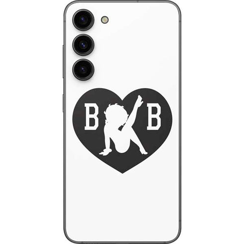 Betty Boop BW Galaxy S23 Plus Skin