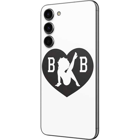 Betty Boop BW Galaxy S23 Plus Skin