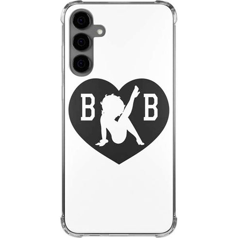 Betty Boop BW Galaxy S24 Plus Clear Case