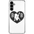 Betty Boop BW Galaxy S24 Plus Clear Case