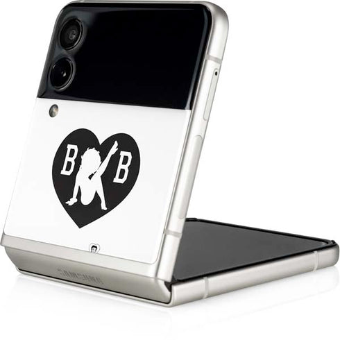 Betty Boop BW Galaxy Z Flip3 5G Skin