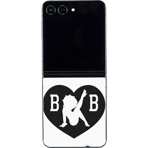 Betty Boop BW Galaxy Z Flip5 5G Skin