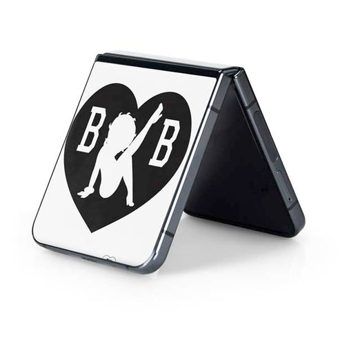 Betty Boop BW Galaxy Z Flip5 5G Skin