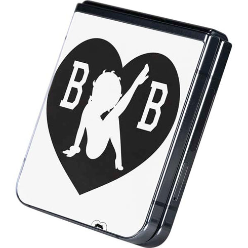 Betty Boop BW Galaxy Z Flip5 5G Skin