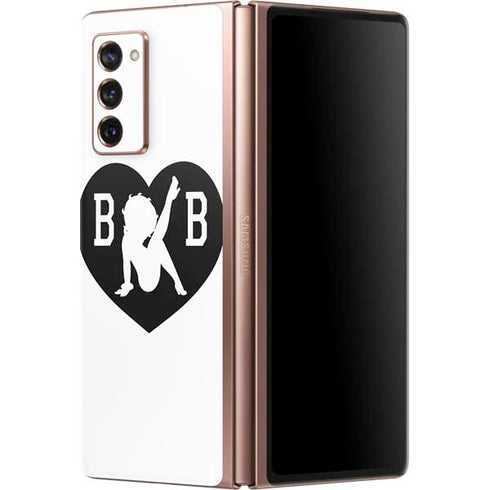 Betty Boop BW Galaxy Z Fold2 5G Skin