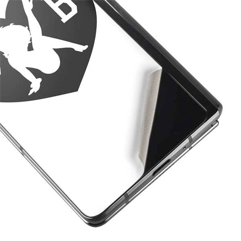 Betty Boop BW Galaxy Z Fold2 5G Skin