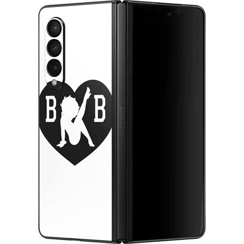 Betty Boop BW Galaxy Z Fold3 5G Skin